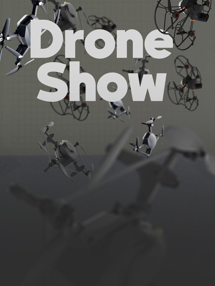 پروژه بزرگ Drone Show